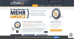 Desktop Screenshot of ontrust.net